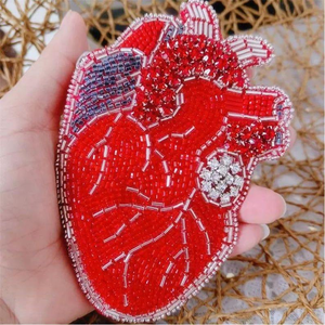 Monedero pequeño colorido para mujeres y niñas, monedero con cuentas de semillas bordadas con diseño de ojos de la India hecho de algodón - Product Image 6