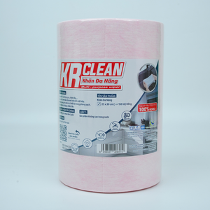 Krclean Chiffons de nettoyage multi-usages en microfibre super absorbants pratiques 50/150 feuilles 25x30cm pour le nettoyage des surfaces de cuisine - Product Image 3