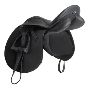 Selle de polo de selle de cheval de confort haut de gamme Selle de polo en cuir de couleur personnalisée avec conception personnalisée - Product Image 1