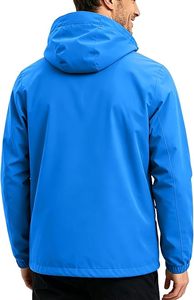 Fabricant OEM de vêtements personnalisés, coupe-vent à capuche résistant à l'eau pour hommes - Product Image 4