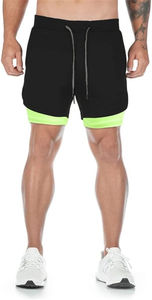 Shorts de compression durables en polyester et élasthanne pour la salle de sport, la course à pied, le yoga et les activités sportives, OEM disponible - Product Image 3
