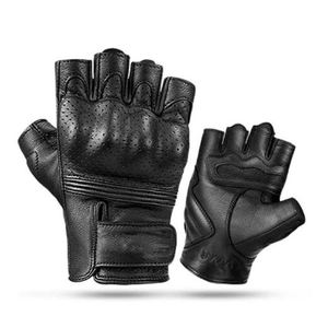Gants d'haltérophilie Gant de protection de la paume 100% Peau de mouton Double Face Cuir Meilleure qualité Unisexe Sports de plein air Équitation Cyclisme - Product Image 3