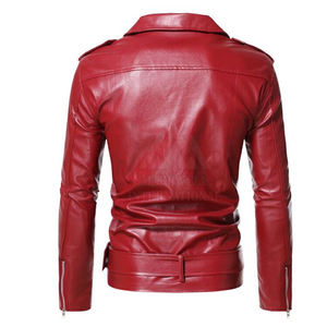 Chaqueta Bomber de cuero personalizada de buena calidad 2025 High Street para hombre soporte de invierno impermeable a prueba de viento a la venta moda cómoda - Product Image 2