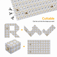Panneau LED de haute qualité UL ETL, SMD 2835, 320 LED, feuille LED rétroéclairée IP20, une LED par découpe, feuille LED flexible pour marbre, cuisine