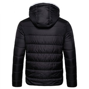 Veste d'hiver chaude à manches longues légère pour homme, capuche de haute qualité, veste à capuche régulière, style urbain, prix de gros - Product Image 4