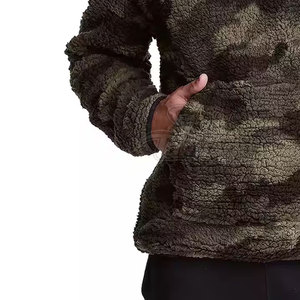 Uso al aire libre Ropa de moda Hombres Sherpa Sudaderas con capucha Ropa informal Uso de invierno Sherpa Sudaderas con capucha para hombres en diferentes diseños - Product Image 5