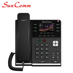 SC-3086-PEG SIP telefone com dss chave dual giga port