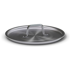 Couvercle de casserole en aluminium Ballarini Professional Series 7000 32 cm, argent naturel 7058, accessoire de haute qualité pour casseroles - Product Image 1