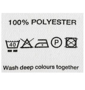 Etiquetas de Prendas Tejidas Personalizadas Ecológicas con Borde Cortado a Láser, 100% Poliéster, Etiquetas Principales, Etiquetas de Cuello y Otras Aplicaciones en Rollo - Product Image 1