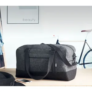 BOLSO INDICO RPET, Bolso Tote de Fin de Semana, Bolso Promocional Sostenible - Product Image 2