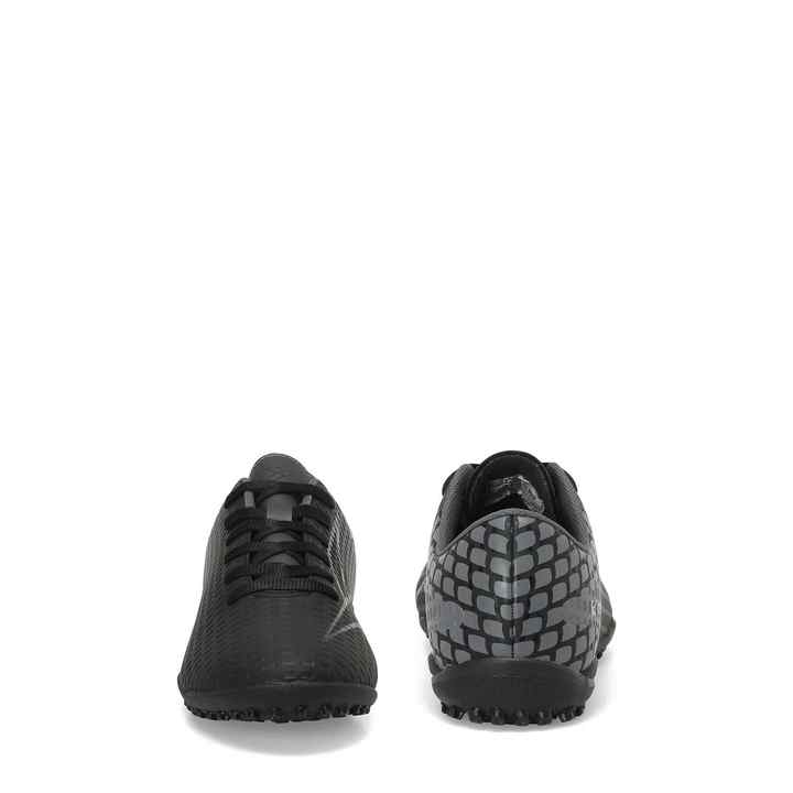 SERGI TF 3PR Black Men's Astroturf Field Shoes
