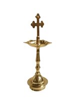Trophée vintage en laiton massif, autoportant, écologique, poli, gravé au laser, en forme de croix, cadeau pour Noël