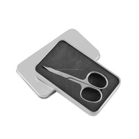 Outils professionnels de haute qualité pour le soin des ongles, pour droitiers, manucure russe, ciseaux à cuticules droits, tranchants, en acier inoxydable, durables
