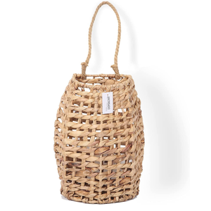 ตะกร้าสานใส่น้ำผักตบชวาแขวนผนังสำหรับบ้านไร่สวนสินค้าใหม่ - Product Image 1