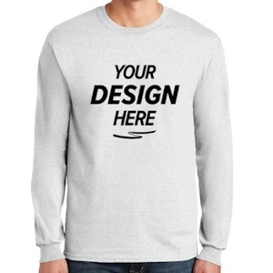 Camisetas de Cuello Redondo de Algodón de Alta Calidad de 210 g/m², Color Sólido, Lisas, Estampadas Personalizadas, Teñidas, con Gráficos en Lienzo - Product Image 1