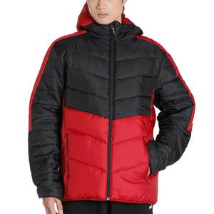 แจ็กเก็ตปลาปักเป้าแขนยาวสำหรับผู้ชายสีพื้นปกตั้ง - Product Image 1