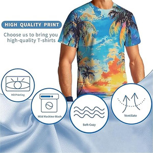 Wholesale Summer New Heavyweight 100% Cotton Loose Vintage T Shirt Custom <b>Men</b> Vintage Oversized T by <b>Dress</b> Sports - Product Image 6