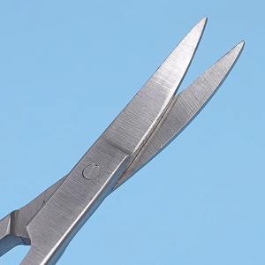 Tijeras Quirúrgicas Dentales de Doble Curvatura de 12.5 cm, Tijeras para Tejidos con Punta Curva de Acero Inoxidable, Herramienta de Instrumento Quirúrgico Dental - Product Image 4