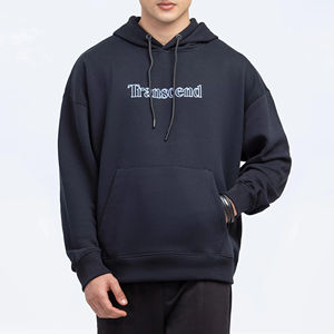 Sweat-shirt à capuche 100% coton pour hommes et femmes qualité supérieure 350gsm sweat-shirt brodé unisexe vêtements d'hiver prix bon marché - Product Image 1