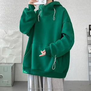 Hot Sale <b>Long</b> Line Winter Hoodie with Zipper Pocket Heavyweight Hoodies Ski Sherpa Fleece Hoodie Loose Oversized <b>Waterproof</b> - Product Image 5
