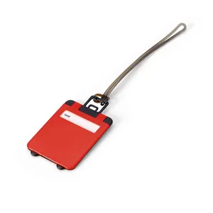 Etichetta per Bagagli Personalizzata Alp, Gadget Promozionale in Plastica per Borse - Product Image 4