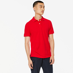 Professionnel couleur unie vêtements d'été 2023 demi-manches confortable hommes Polo Golf chemise en vente maintenant - Product Image 2