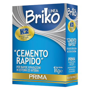 Calcestruzzo in Polvere Rapido 'briko K2' Kg. 1 - Scatola - Product Image 1