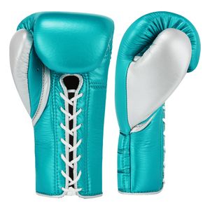 Guantes de Boxeo Profesionales de Cuero, Transpirables, Resistentes al Viento, con Correa de Muñeca Segura, Servicio OEM - Product Image 1