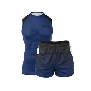 Superventas 7 V 7 Uniforme unisex Conjunto de alta calidad Transpirable y cómodo Uniforme de manga corta al por mayor - Product Image 1