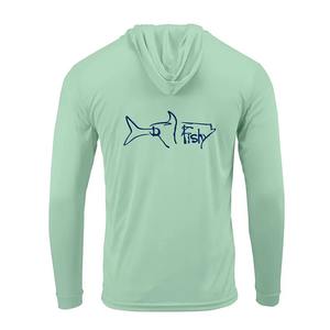 Camiseta de Pesca Pelágica de Manga Larga Personalizada para Hombre, Secado Rápido, UPF 50+, Transpirable, Protección UV, Sublimación - Product Image 2