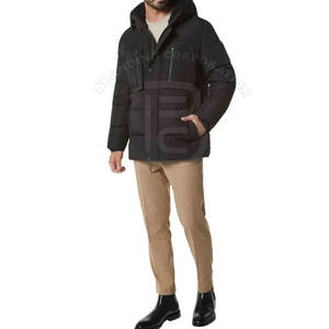 Custom Oversized Hombres Stand Collar Bubble Jacket High Street Style Premium Quality Winter Season Logo Mejor Precio Venta Pakistán - Product Image 4