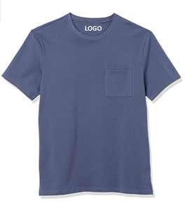 T-shirt col ras du cou à manches courtes pour homme, surdimensionné et lourd, livraison rapide quantité minimale de commande, vente en gros - Product Image 4