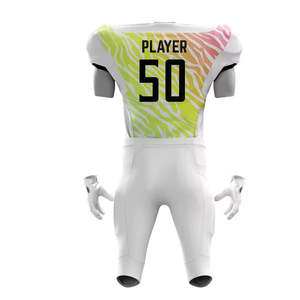 Maillot de Football américain pour hommes professionnels ensembles nouvelle tendance vêtements d'entraînement respirants à manches courtes grande taille très été - Product Image 5