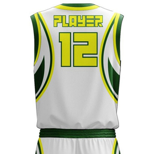 Uniforme de Baloncesto Personalizado a Precio Económico, 100% Poliéster, Nuevo Diseño, Ropa Deportiva Estampada, Servicio OEM - Product Image 5