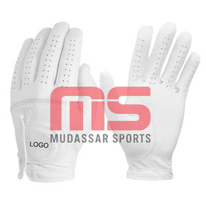 Guantes de golf de alto rendimiento con agarre suave texturizado en La Palma y tela elástica disponibles con ajuste personalizado para uso deportivo en todas las estaciones - Product Image 1