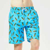 Shorts de Baño Largos Sublimados en 3D, Malla 100% Algodón, Sólidos, Ecológicos, de Secado Rápido, con el Mejor Diseño Personalizable, Ropa de Playa