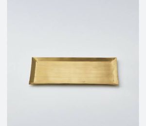 Handmade Solid Metal Food Serving Tray Round <b>Decorative</b> Iron Tableware <b>for</b> Home Wedding & Party Purpose - Product Image 5