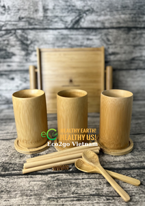 100% taza de fibra de bambú y alta calidad/taza ecológica de bambú/taza de bebé biodegradable de bambú por Eco2go Vietnam - Product Image 4