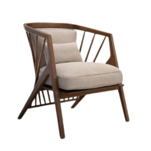 New Design Nordic Solid Wood <b>Armchairs</b> One Seat Sofa Chairs <b>For</b> Home Restaurant Handmade Premium Quality Home Furniture <b>For</b> <b>SALE</b> - Product Image 3