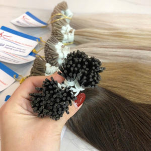 Haute qualité 100% vierge humaine pour les extensions de cheveux vente en gros de cheveux crus pour la couleur naturelle droite I Tip Piano - Product Image 5