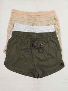 กางเกงกีฬาขาสั้นเอวสูงสำหรับผู้หญิงกางเกงวิ่งขาสั้นเอวใหญ่พิเศษระบายอากาศเซ็กซี่ - Product Image 5