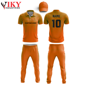 Cricket Uniform Fully Customized Made Highest Quality Newest Design Team Wear Sublimation Cricket Uniform by VIKY INDUSTRIES - Product Image 3