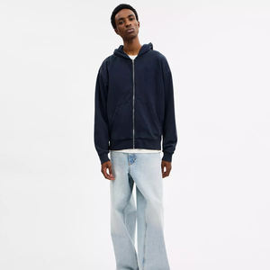 เสื้อฮู้ดและสเวตเตอร์ไม่มีซิปของผู้ชายเสื้อฮู้ดทรงหลวมไซส์ใหญ่เสื้อฟลีซเสื้อผ้าลำลองสำหรับผู้ชาย - Product Image 2