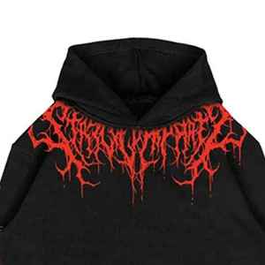 DTG DTF เสื้อฮู้ดพิมพ์ลาย DTF วัสดุผ้าฝ้ายนุ่มเหมาะสำหรับเครื่องแต่งกายแนวสตรีทแฟชั่นชุดออกกำลังกายและชุดลำลองฤดูหนาว - Product Image 3