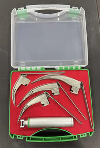 Set de Laringoscopio de Fibra Óptica McCoy de Alta Calidad, 4 Hojas, 1 Mango, Certificado CE e ISO, Venta al por Mayor OEM ODM - Product Image 4