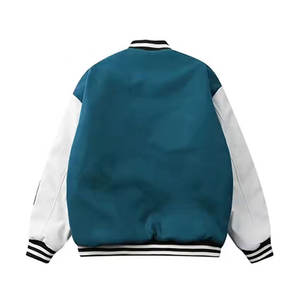 Mejor Precio Letterman Chaquetas Para Hombres Alta Calidad Algodón Lana Manga Larga Letterman Chaqueta Para Hombres - Product Image 2