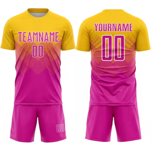 Uniforme de Fútbol Unisex Personalizado al por Mayor 2025-2026, 100% Poliéster, Ropa de Fútbol de Selección Nacional, Conjunto de Camiseta Sublimada Elástica - Product Image 1