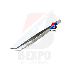 Pince à pansement chirurgical populaire pince à épiler dentaire en acier inoxydable 1x2Teeth 160mm outils à main manuels - Product Image 5