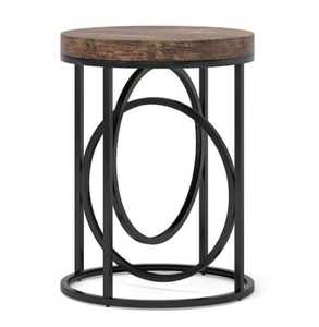 Mesa auxiliar redonda de metal de calidad superior del mejor fabricante con tapa de mármol Mesita de noche decorativa moderna de alta calidad para el hogar - Product Image 4