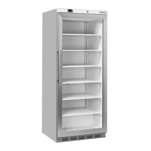 Réfrigérateurs et congélateurs en acier inoxydable de 600 L avec vitrine négative - Product Image 1
